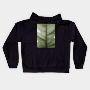 Plant, Leaf, Nature, Neutral, Landscape,Scandinavian art, Modern art, Wall art, Print, Minimalistic, Modern Kids Hoodie